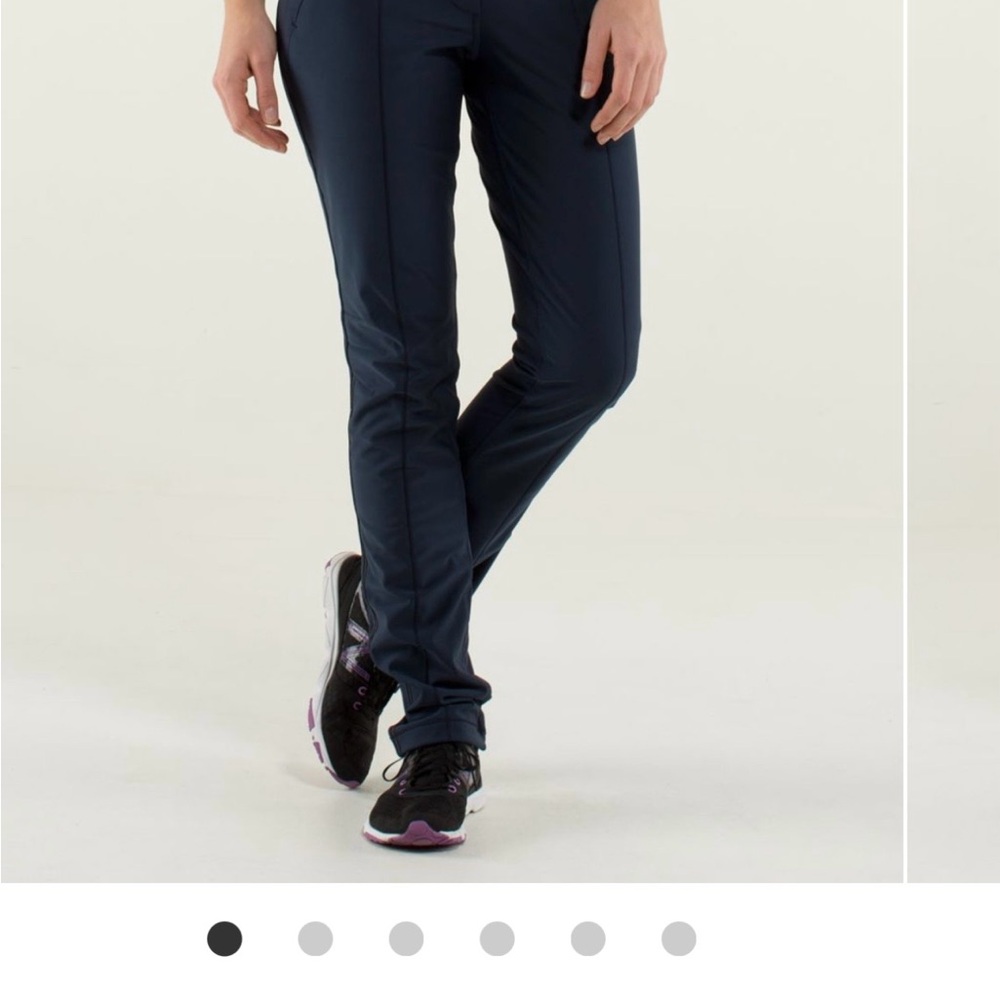 Lululemon Athletica Dark Blue Activewear Pants Sz 8